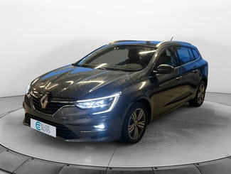 Renault Megane estate megane iv estate blue dci 115 edc