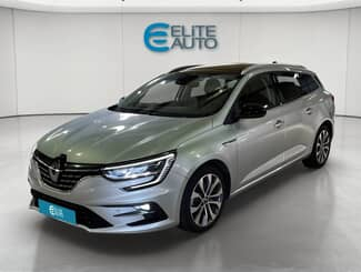Renault Megane estate megane iv estate blue dci 115 edc