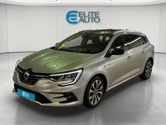 Renault Megane estate megane iv estate blue dci 115 edc